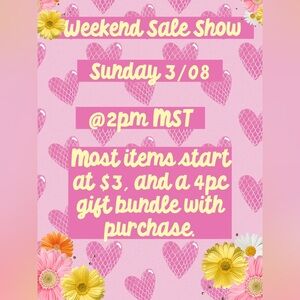 Weekend Sale Show